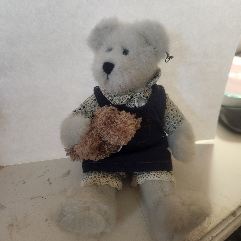 Boyds Bear Cousin Matilda with Ted 90507 Plush Teddy Missing Hat
